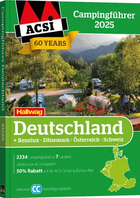 Produktbild von ACSI Campingführer Deutschland 2025