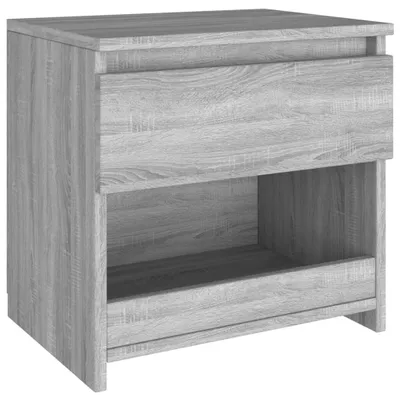 Produktbild von Nachttisch Grau Sonoma 40x30x39 cm Holzwerkstoff