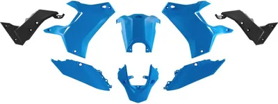 Immagine prodotto di Kit Plastica (Senza Ala Anteriore) T7 Revolution Per Yamaha Tenere 700 '19-'24 Colore Azzurro