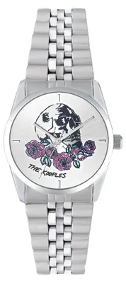 Image de The Kooples Montre Skull - Roses Silver