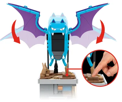 Obrázok produktu pre Stavebnica Pokémon MEGA Pohyblivý mini Golbat