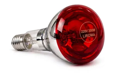 Produktbild von LIROMA® Infrarotlampe - 300W - Infrarotstrahler - Lichttherapie - Wärmelampe - Infrarotlampe