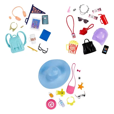 Immagine prodotto di Set di accessori moda Mattel Barbie (selezione di motivi)