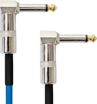 Immagine prodotto di keepdrum GC028 cavo patch jack angolare 60 cm blu