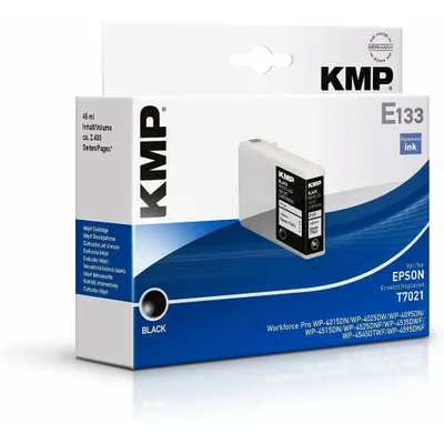 Image de KMP E133 Cartouche d'encre noire compatible avec Epson T7021