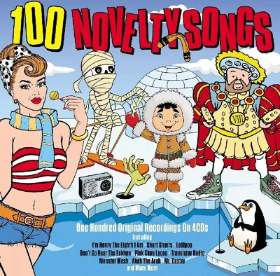 Obrázek produktu pro 100 Novelty Songs - - (CD / #)