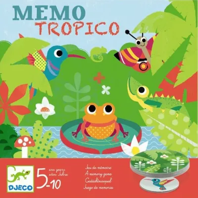 Immagine prodotto di Gioco di memoria MemoTropico Djeco
