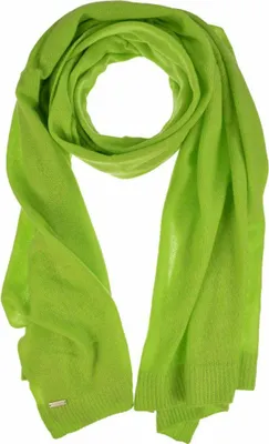 Seeberger reiner Cashmere Schal groß in grün