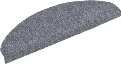 Immagine prodotto di vidaXL Tappetini autoadesivi 30 pezzi 65x21x4 cm Grigio chiaro Semicircolare Grande