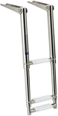 Zdjęcie produktu dla Osculati Telescopic Ladder 3 st. Drabina łodzi, trap do łodzi