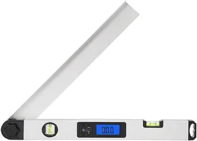 Produktbild von Digitaler Hellingmesser mit LCD-Display und Rücklicht, 400 mm/16 Zoll, vertikale und horizontale Messungen