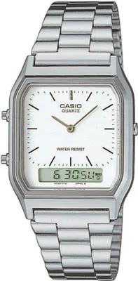 Produktbild von Herrenuhr analog-digital Edelstahl Casio AQ-230A-7DMQYES