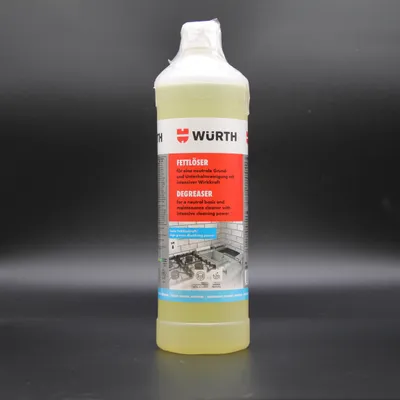 Produktbild von WüRTH Industrie Fettlöser 1 L – Zuverlässige Entfernung von Öl und Fett