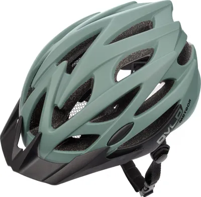 Produktbild von meteor Ovlo Fahrradhelm Herren Damen Kinder-Helm MTB Rollerhelm S 52-56 cm grün