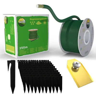 Image de 250 m de câble périphérique pour tondeuse robot + 750 piquets + 30 lames pour HUSQVARNA GARDENA