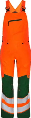 Produktbild von F. Engel Safety Latzhose, Orange/Grün, Gr. 24
