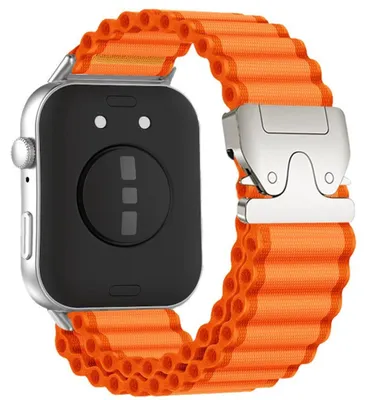 Produktbild von Nylon Outdoor Armband für Huawei Watch Fit 5 4 / Fit 5 4 Pro / 3 Ersatz Orange