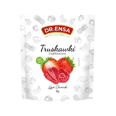 Zdjęcie produktu dla Truskawki Liofilizowane Plastry 30 g