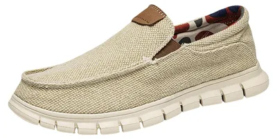 Produktbild von Slip-On Casual Canvas Loafers - Bequeme Wanderschuhe für Männer