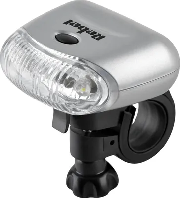 Image de Lampe avant LED pour vélo 3 modes 2xAAA Rebel