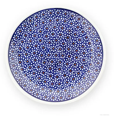 Produktbild von Original Bunzlauer Keramik Teller Ø19,5 cm Frühstücksteller Speiseteller Essteller Kuchenteller flach im Design 120