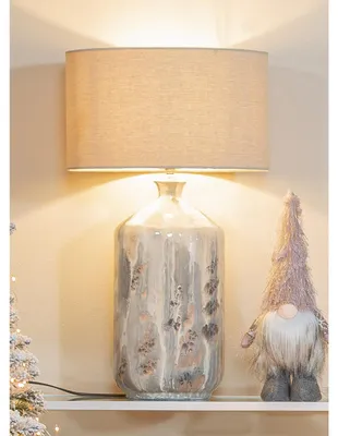 Produktbild von Gilde Tischleuchte, "Boulevard", Metall, Stoff, beige, braun, creme, VE 1, H. 62 cm, D. 37 cm 58122 4063387581223
