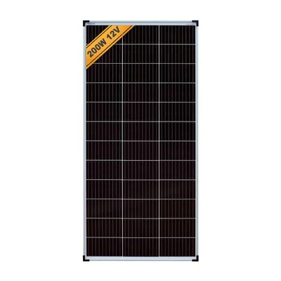 Produktbild von enjoy solar® Monokristallines Solarmodul Perc 210mm Zellen 200W 12V - (0% Mwst)