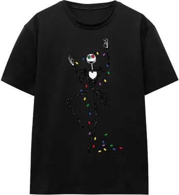 Immagine prodotto di The Nightmare Before Christmas - Maglietta da uomo/donna Unisex TV17311 (L) (Nero)