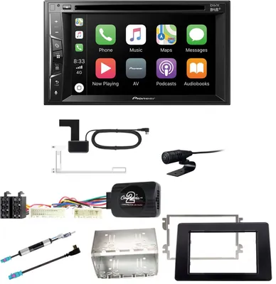 Produktbild von Pioneer AVH-Z3200DAB MP3 Bluetooth CarPlay Einbauset für Nissan NV400 ab 2019