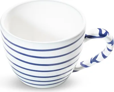 Produktbild von Gmundner Keramik Dunkelblaugeflammt Teetasse 0,4 ltr.