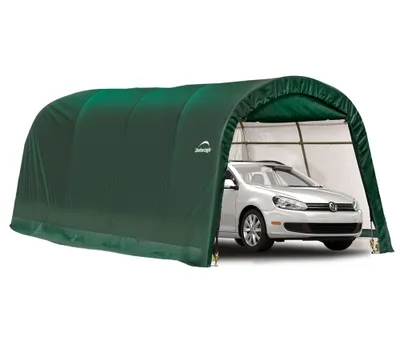 Produktbild von ShelterLogic Folien Zeltgarage Gerätehaus Grün 610x300x240 cm
