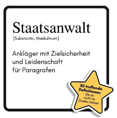 Produktbild von Staatsanwalt