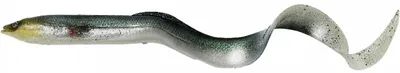 Image de Savage Gear 3D Real Eel Green Silver 15 cm 12 g Rubber lure
