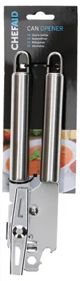Produktbild von Chef Aid Dosenöffner aus Edelstahl Manueller Büchsenöffner mit Stabilen Griffen