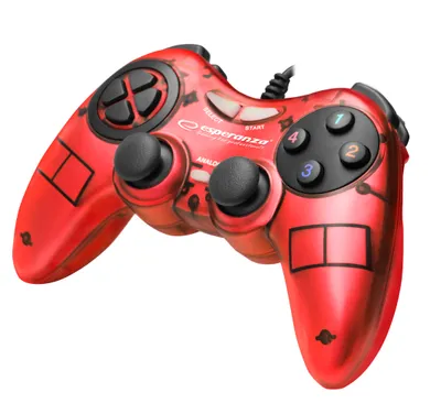 Immagine prodotto di Esperanza Gamepad Pc Usb Fughter Rosso