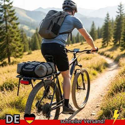 Produktbild von Mountainbike Gepäckträger Reflektierend Schnellverschluss