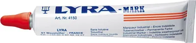 Image de Lyra Signierpaste rot Tube 50ml permanent Breite 1000 Grad C - 4150017