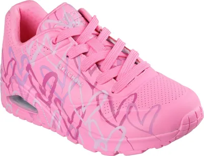 Produktbild von Skechers x JGoldcrown Uno - Spread the Love 155507-HTPK H.Pink EU 38,5