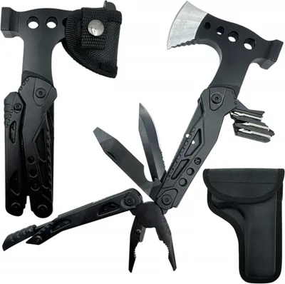 Productafbeelding van Multifunctioneel multitool: bijl, tang, overlevingsmes
