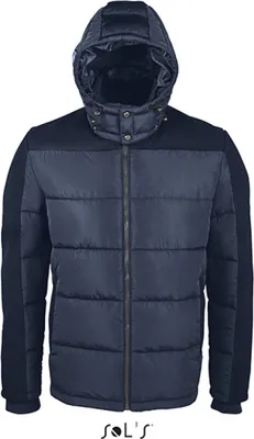 Produktbild von Herren Jacke Men Reggie Jacket - Abnehmbare Kapuze - Farbe: Night Blue - Größe: 3XL