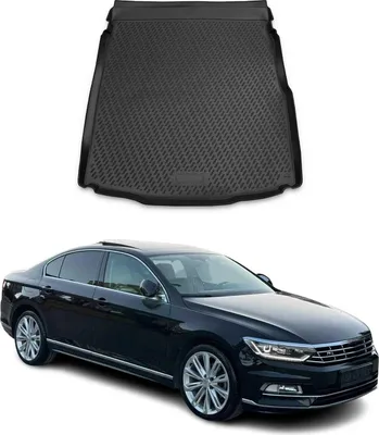 Immagine prodotto di Tappetino per bagagliaio Vaschetta per VW Passat B8 3G2 2015-2021 Gomma TPE Nero
