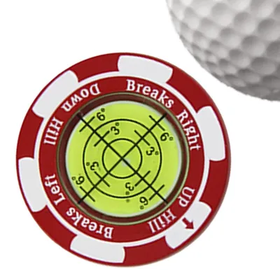 Produktbild von Set von Golfballmarkern in Grün