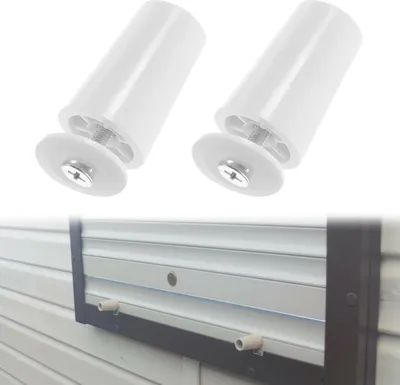 Produktbild von Stopbuffer für Rolläden - 40 mm - Rollen - Befestigungsmaterial