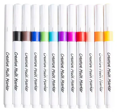 Immagine prodotto di Pennarelli Creative Multi, 12 colori