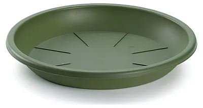 Produktbild von Plasticforte Pflanztopf unter Untersetzer / Auffangschale - grun - Ø 26 cm - Kunststoff