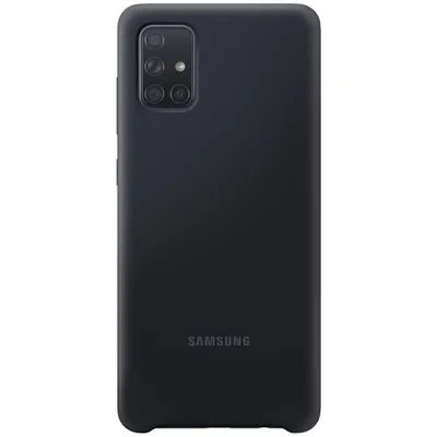 Image de SAMSUNG EF-PA715TB - Coque Silicone GALAXY A71 Noir