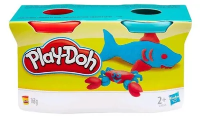Produktbild von Hasbro Play Doh 2er Pack Knete sortiert 23655