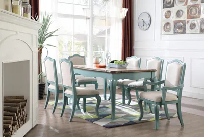 Produktbild von Klassischer designer Esstisch Holz Tisch Tisch Esszimmer Wohnzimmer Holztisch