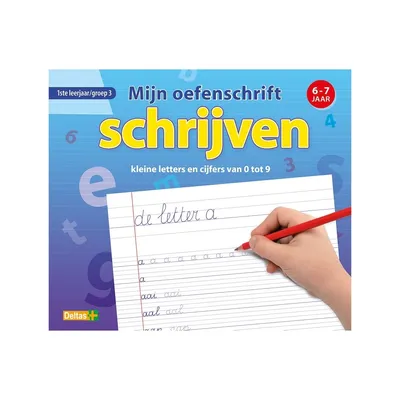 Produktbild von Schrijven kleine letters en cijfers van 0 tot 9