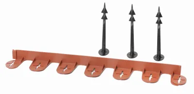 Zdjęcie produktu dla Obrzeże ogrodowe tworzywo sztuczne 60 x 3,8 cm Terakota Ceglany